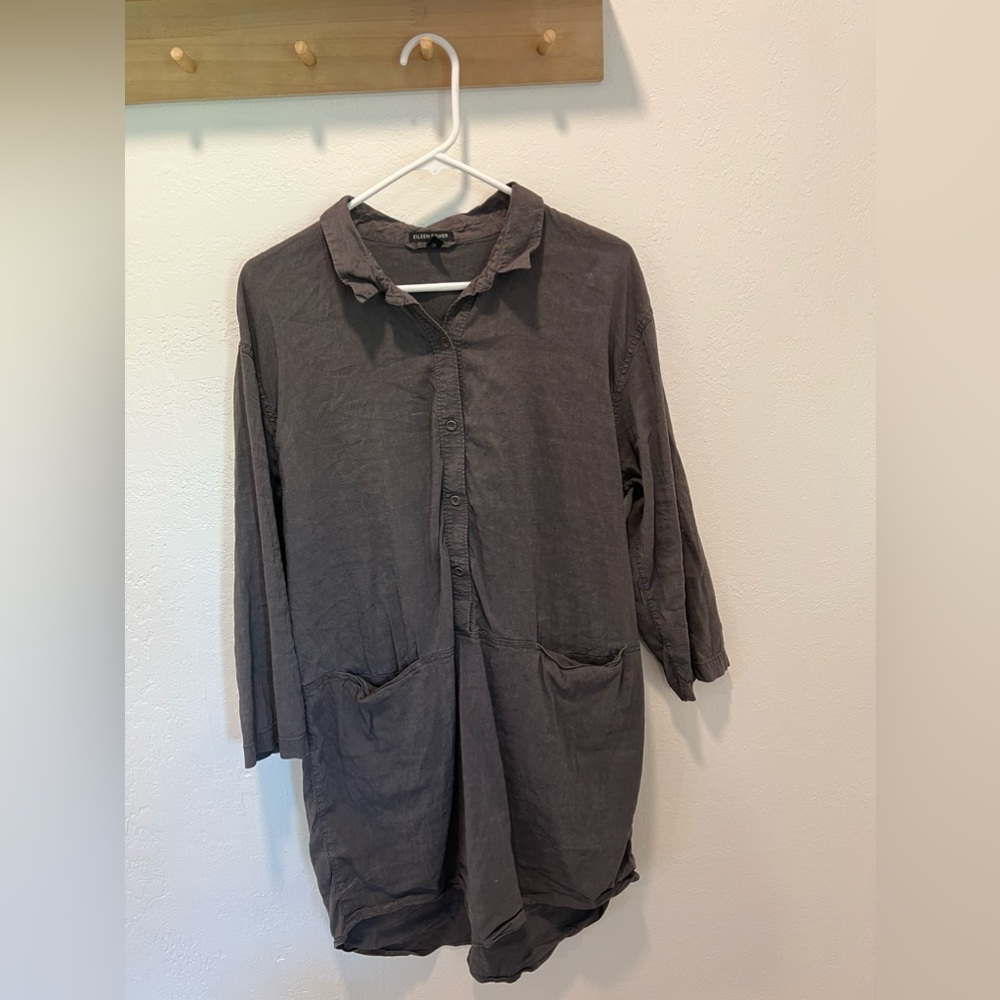 Eileen Fisher Shirt Dress/Large
